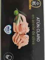 Mängden socker i Atun claro en aceite de oliva