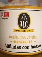 Mängden socker i Aceitunas verdes aliñadas con hueso