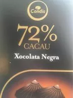 Mängden socker i Cacau 72% Condis
