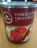 Mängden socker i Tomate triturado