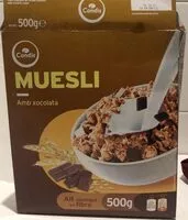 Mängden socker i Muesli amb xocolata