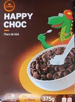 Mängden socker i Happy choc Flocs de blat