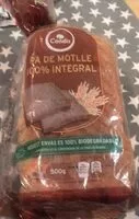 Mängden socker i Pan de molde 100% integral