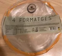 Mängden socker i Pizza fresca 4 formatges