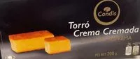 Mängden socker i Torro crema cremada