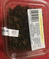 Mängden socker i Pasas sultanas