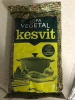 Mängden socker i Sopa vegetal kesvit