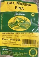 Mängden socker i Sal marina fina