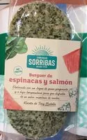 Mängden socker i Burguer de espinacas y salmon