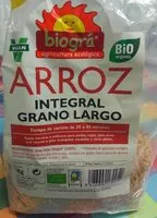 Mängden socker i Arroz integral grano largo
