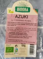 Mängden socker i AZUKI