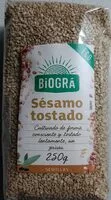 Mängden socker i Sésamo tostado