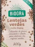 Mängden socker i Lentejas verdes estilo dupuy