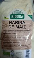 Mängden socker i Harina de maiz