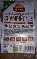 Mängden socker i Hamburguesas vegetales champiñones