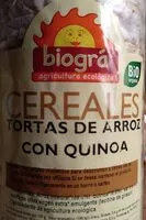 Mängden socker i Tortas de arroz con quinoa