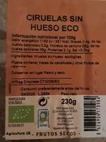 Mängden socker i CIRUELAS SIN HUESO ECO