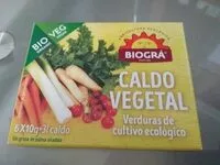 Mängden socker i Caldo vegetal Ecológico