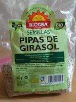 Mängden socker i Pipas de girasol