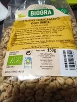 Mängden socker i Trigo Hinchado + Miel Eco 150G,