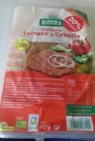 Mängden socker i Vistecca Tomate y Cebolla Biográ