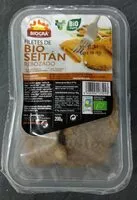 Mängden socker i Filetes de Bio Seitan rebozados