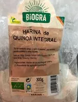 Mängden socker i Harina de Quinoa Integral