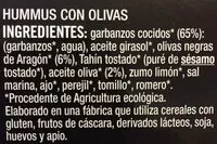 Mängden socker i Hummus De Olivas