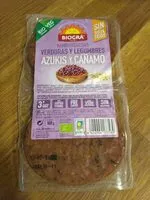 Mängden socker i Burguers vegetales de azuquis y cáñamo