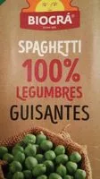 Mängden socker i Espaghetti de guisantes