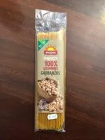 Mängden socker i Spaghetti 100% Legumbres garbanzos