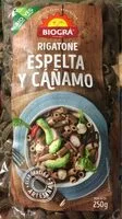 Mängden socker i Rigatone espelta y cañamo