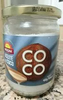 Mängden socker i Aceite de coco
