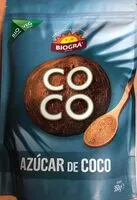 Mängden socker i Azúcar de coco