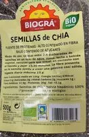 Mängden socker i Semillas de chia
