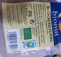 Mängden socker i Bio cacao polvo