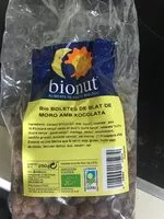 Mängden socker i Bio boletes de blat de moro i xocolata