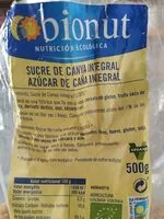 Mängden socker i Sucre de canya integral