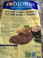 Mängden socker i Filettone quinoa y verduras