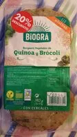 Mängden socker i Burguers Vegetales de quinoa y brócoli