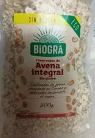 Mängden socker i Avena integral