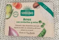 Mängden socker i Arroz con verduritas y setas