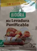 Mängden socker i Bio levadura panificable