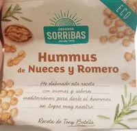 Mängden socker i Hummus de nueces y romero