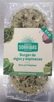 Mängden socker i Burger de Algas y Espinacas