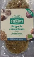 Mängden socker i Burger de Champiñones