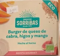 Mängden socker i Burger de queso de cabra, higos y mango