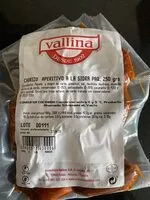 Mängden socker i Chorizo aperitivo a la sidra