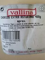 Mängden socker i Vallina