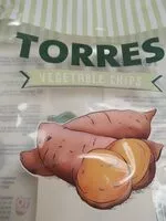 Mängden socker i Torres vegetable chips -boniato-